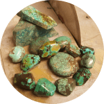 Turquoises naturelles
