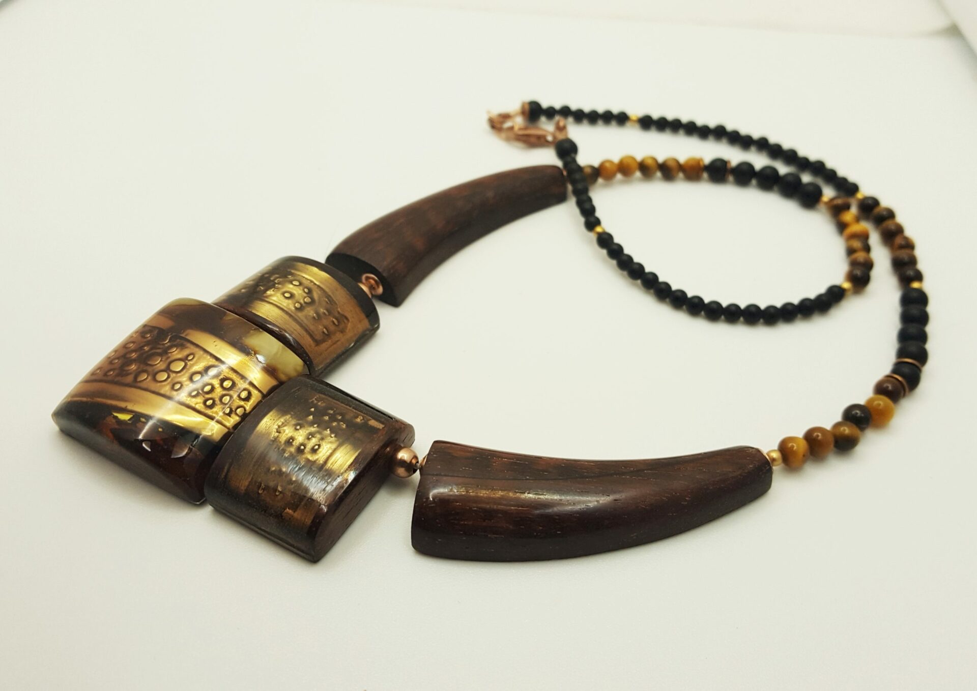 Modèles-collier bronze " Losange 2 " – Image 2