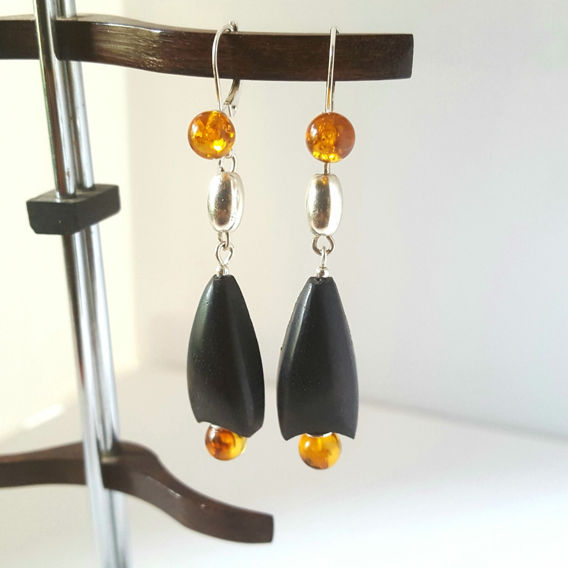 Boucles d'oreilles "Magma-Wudu"