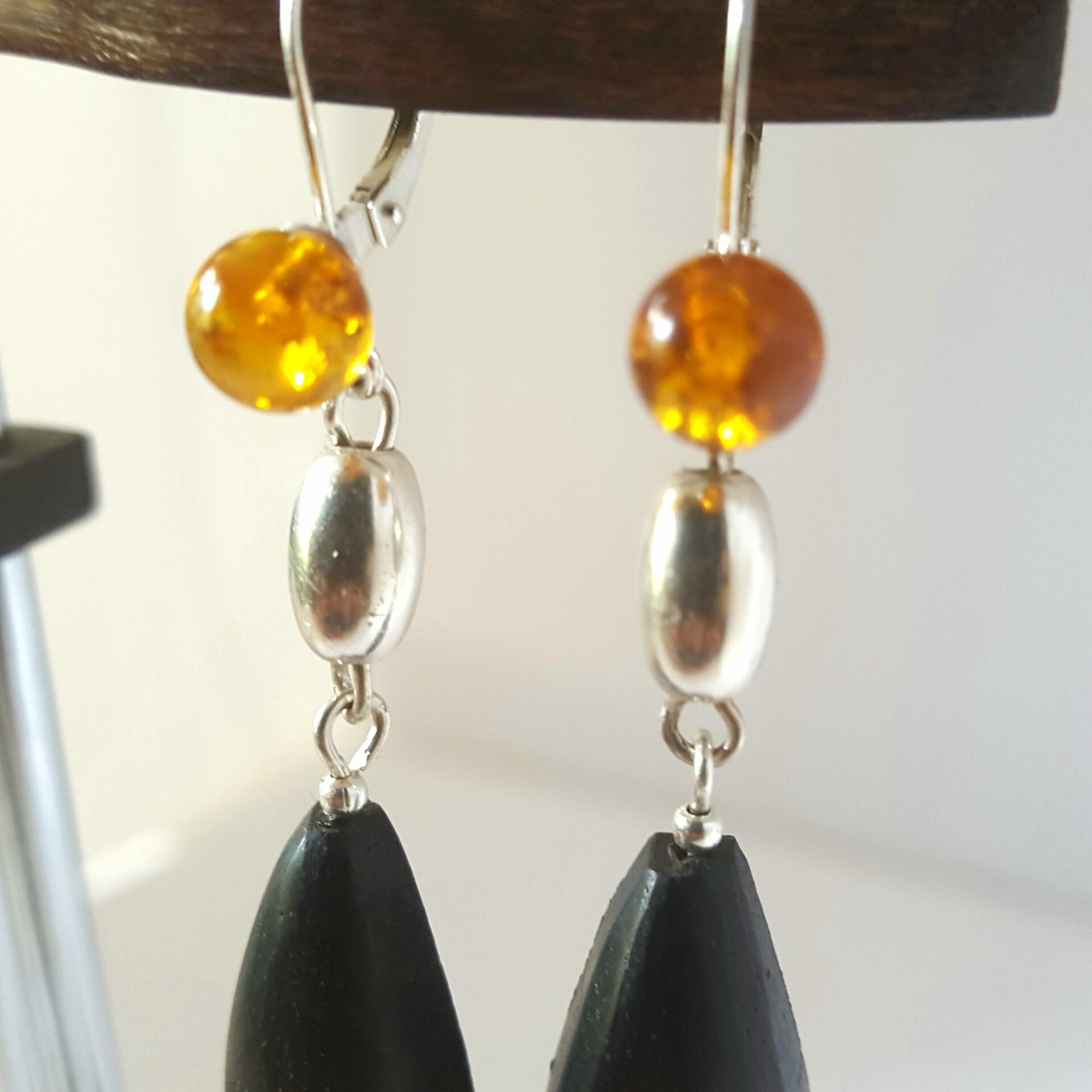 Boucles d'oreilles "Magma-Wudu" – Image 4