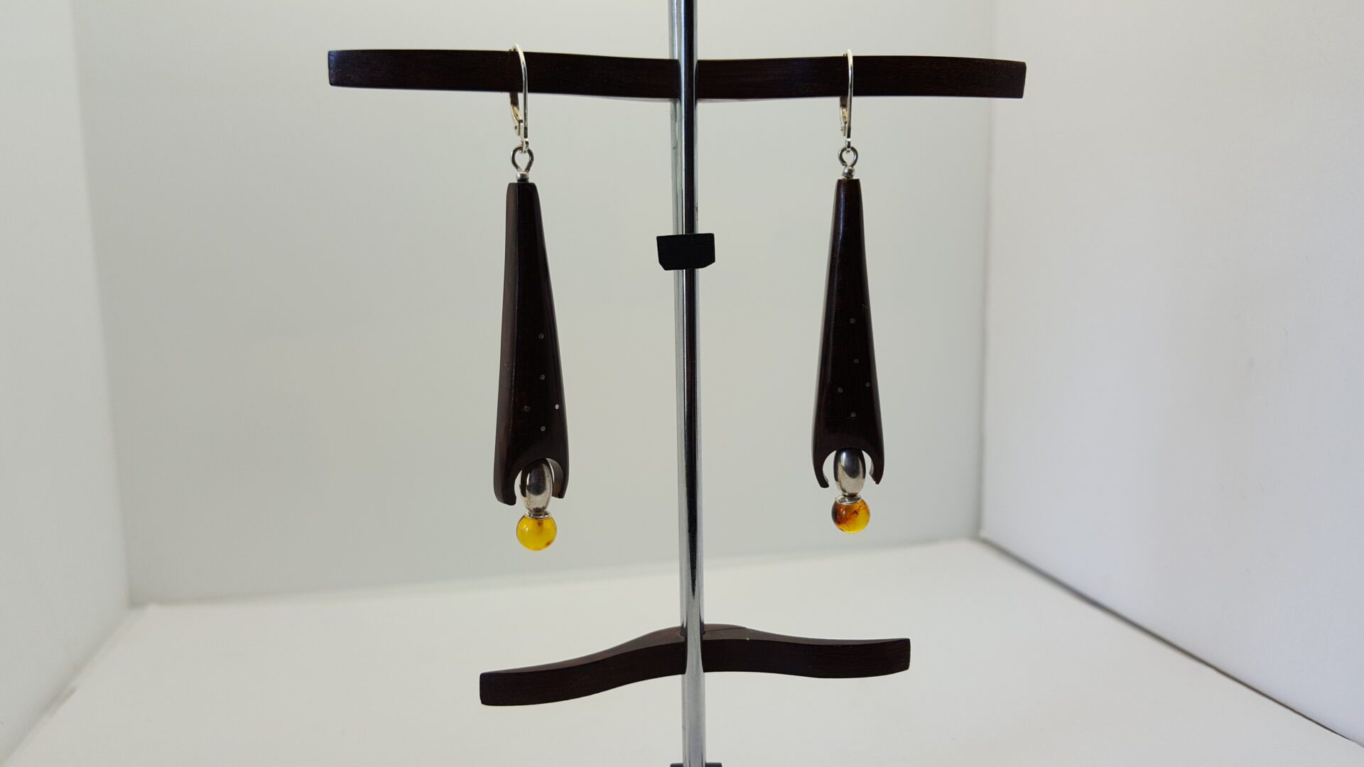 Boucles d'oreilles "fusée" amourette – Image 2