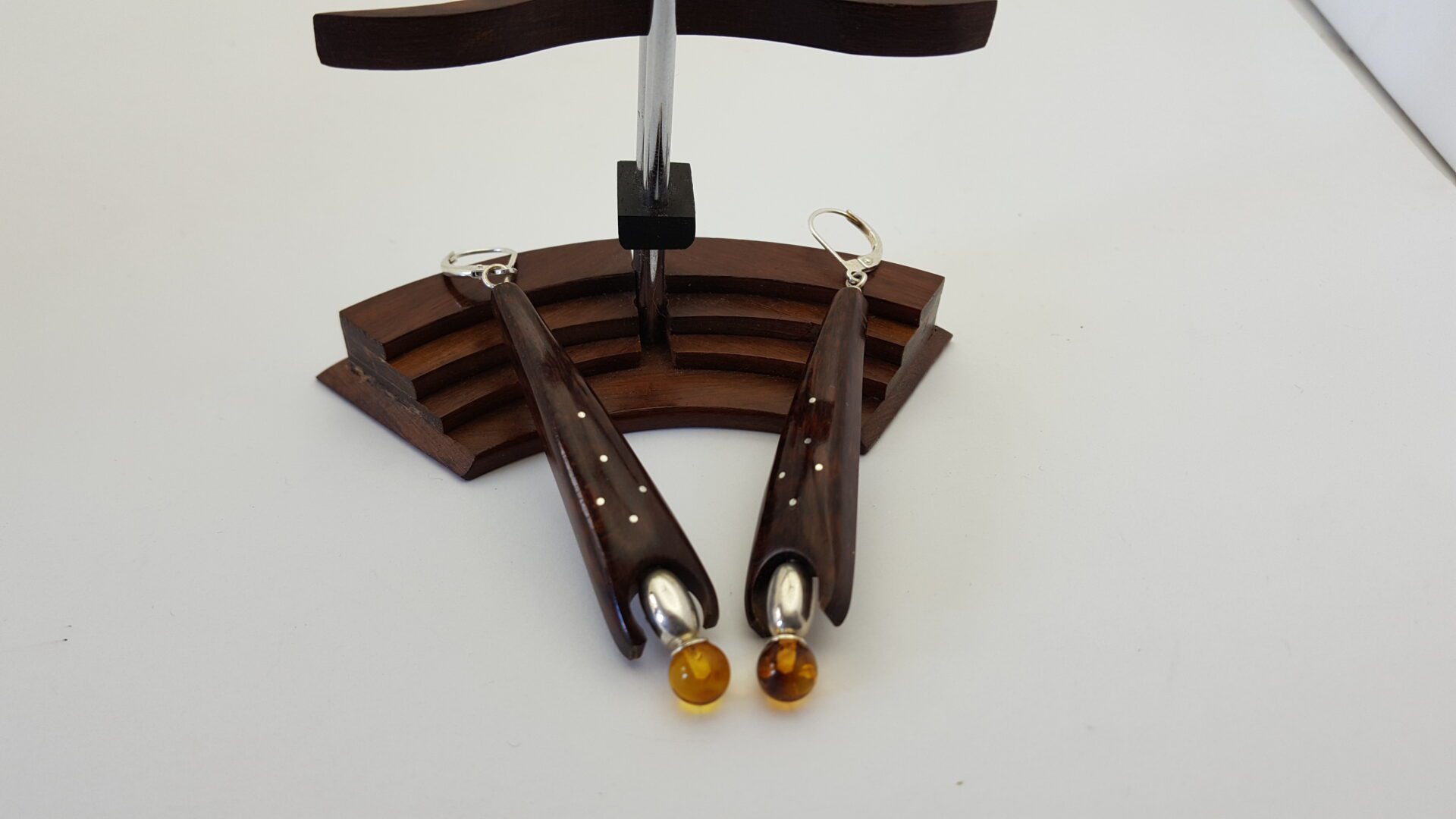 Boucles d'oreilles "fusée" amourette – Image 5