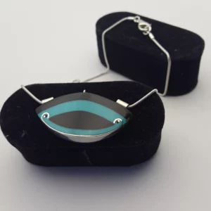 médaillon Coben turquoise