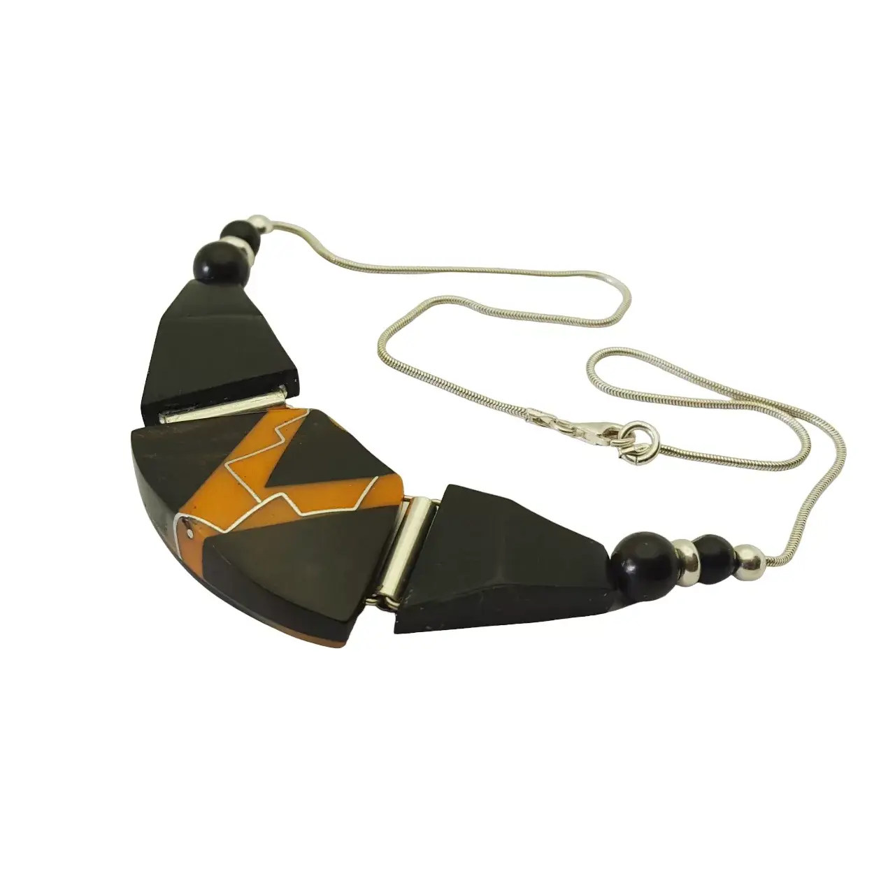 collier bélem orange – Image 3